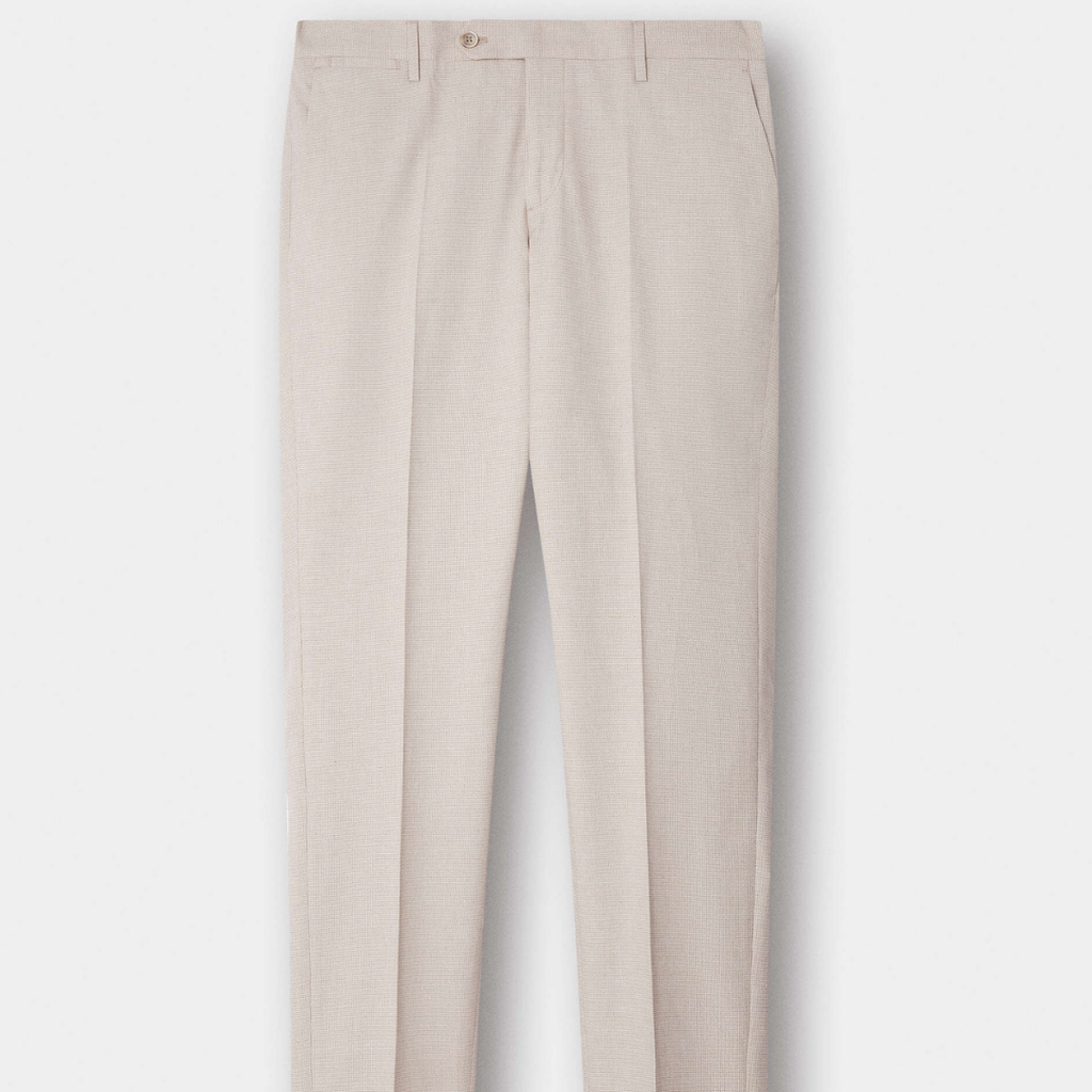 Pantalón Amalfi de algodón elástico