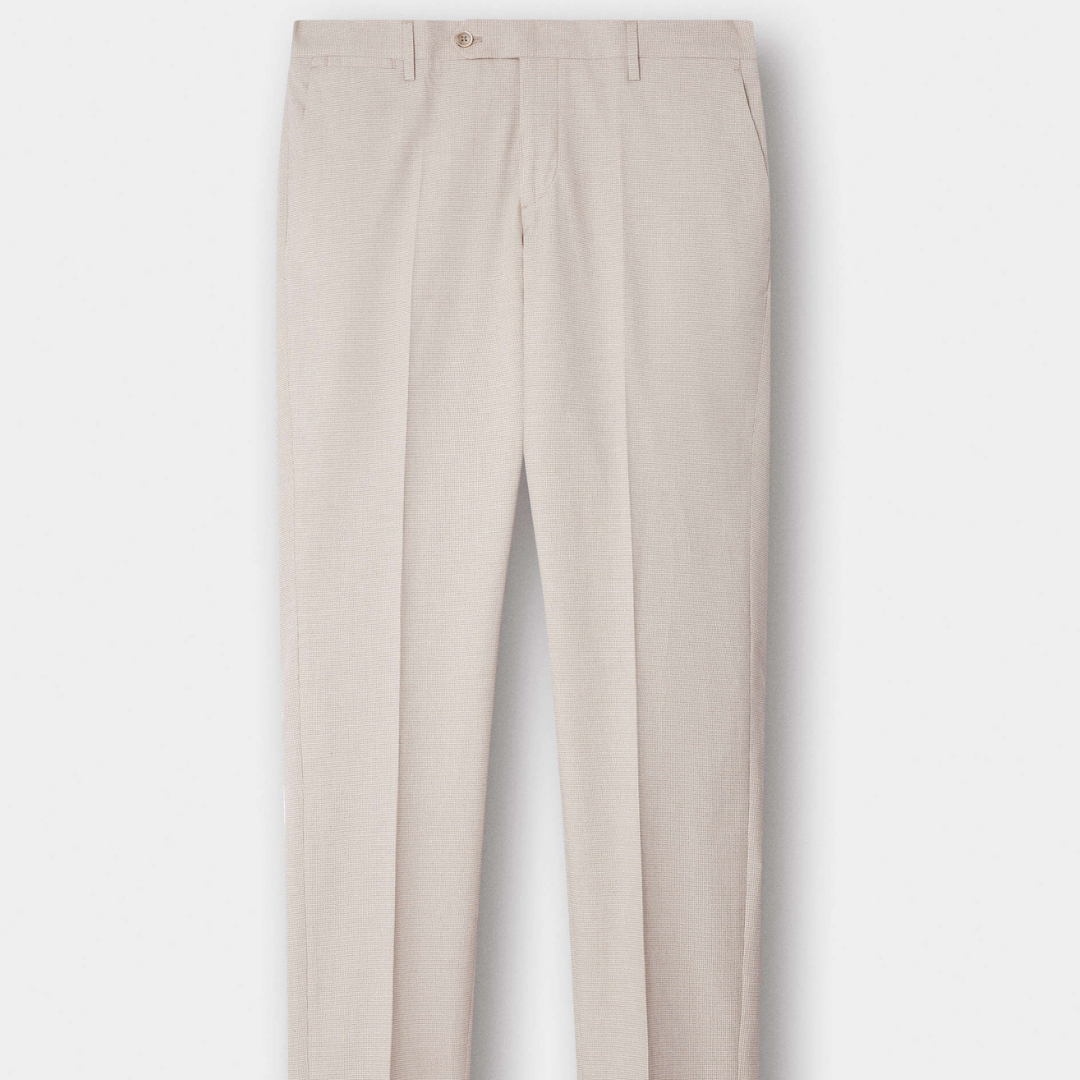 Pantalón Amalfi de algodón elástico