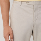 Pantalón Amalfi de algodón elástico